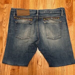 OG Billionaire Boys Club Blue Jeans with Brand Embroidery